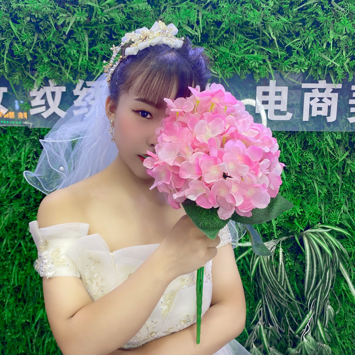结婚当天之唯美温婉韩式新娘