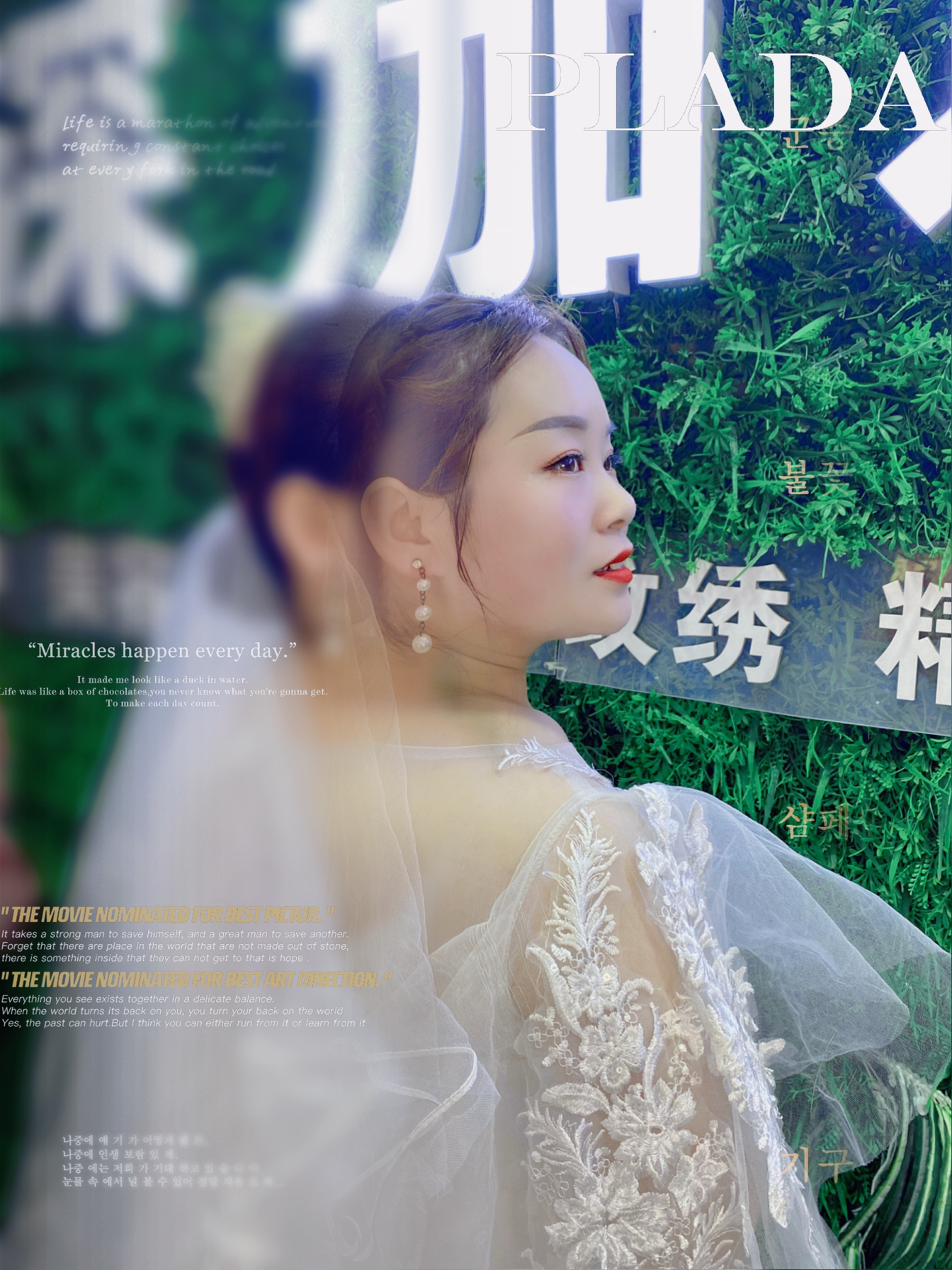唯美浪漫之网红高级感白纱新娘