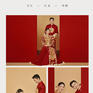 【聚划算】6.8米明星级商业影棚通拍丨郑州婚纱照