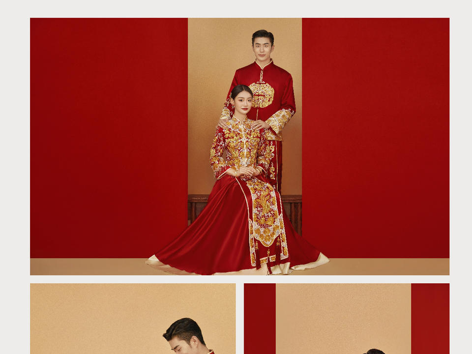 【聚划算】6.8米明星级商业影棚通拍丨郑州婚纱照