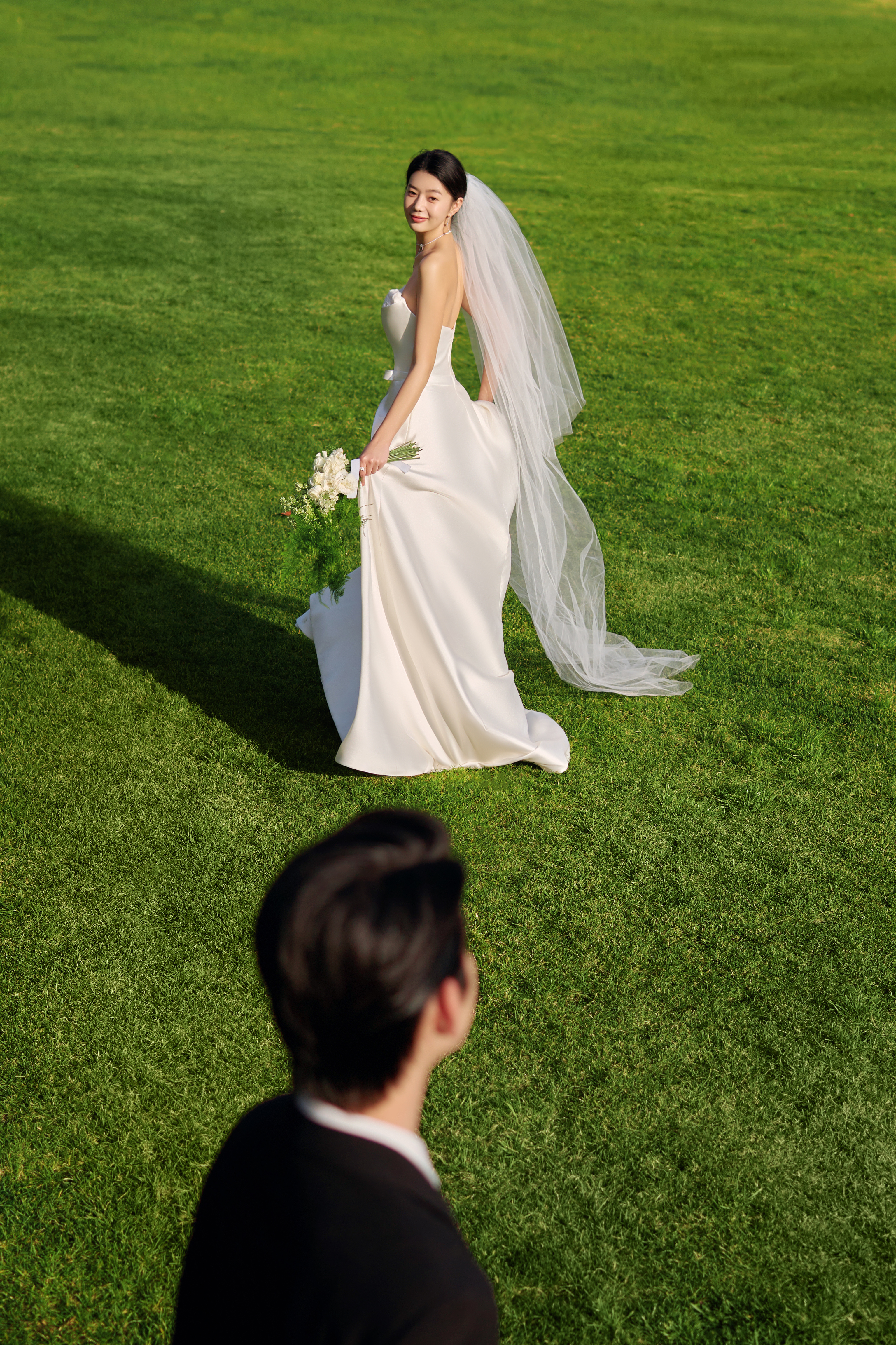 【高尔夫球场】草坪森系婚纱照来喽！