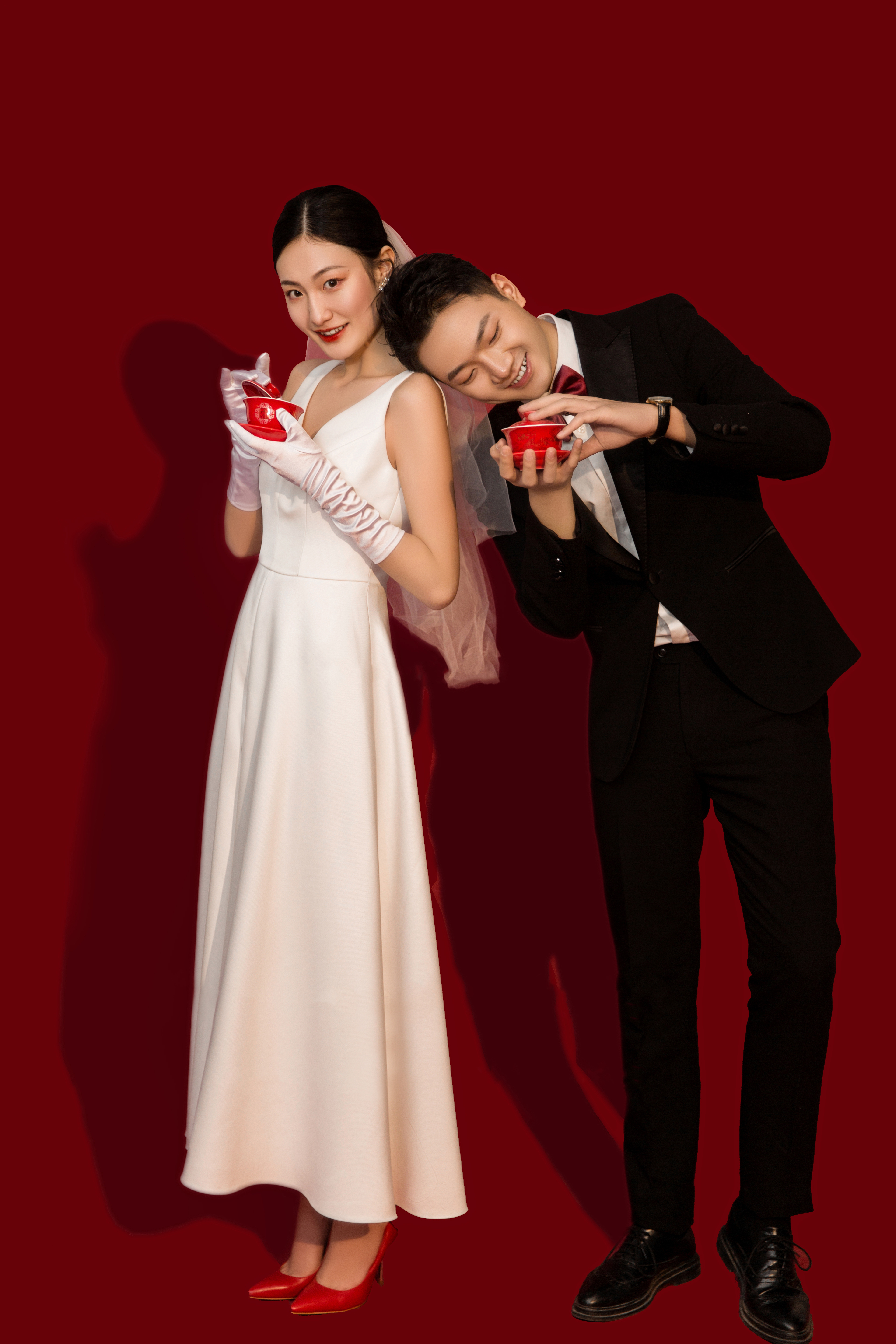 送全新婚纱一套+精修52