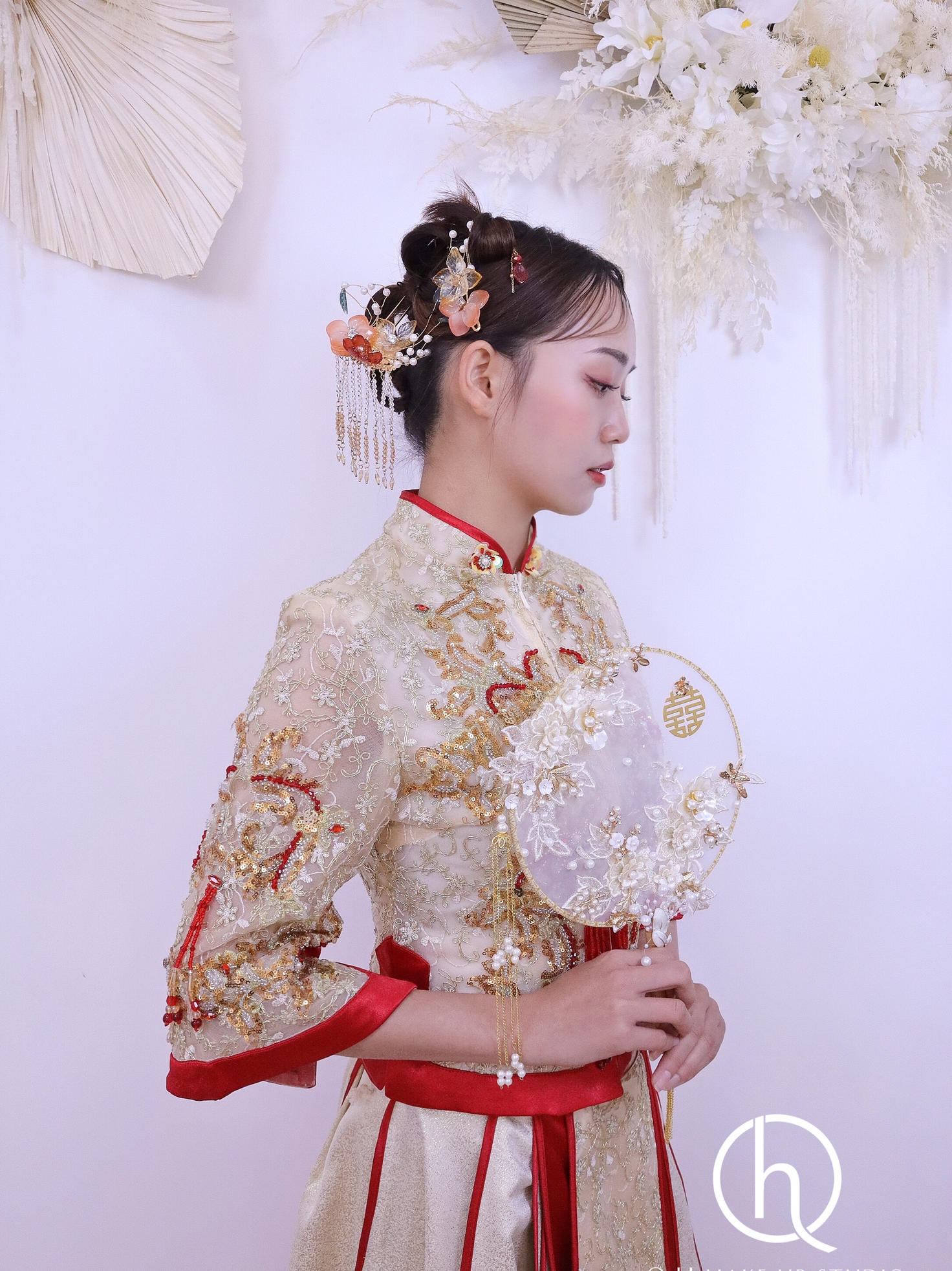 中式秀禾造型