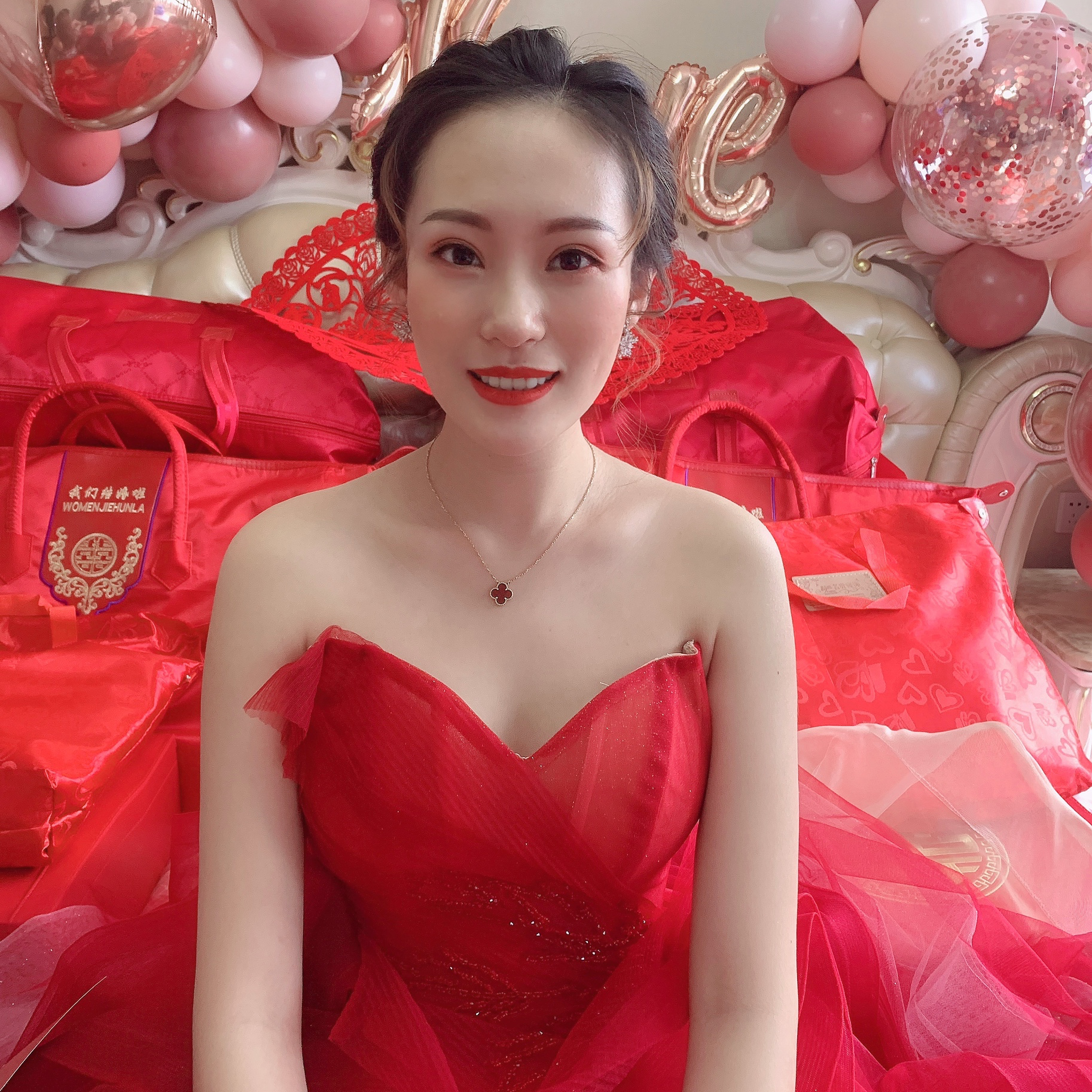 自然温婉优雅新娘私人定制全程跟妆