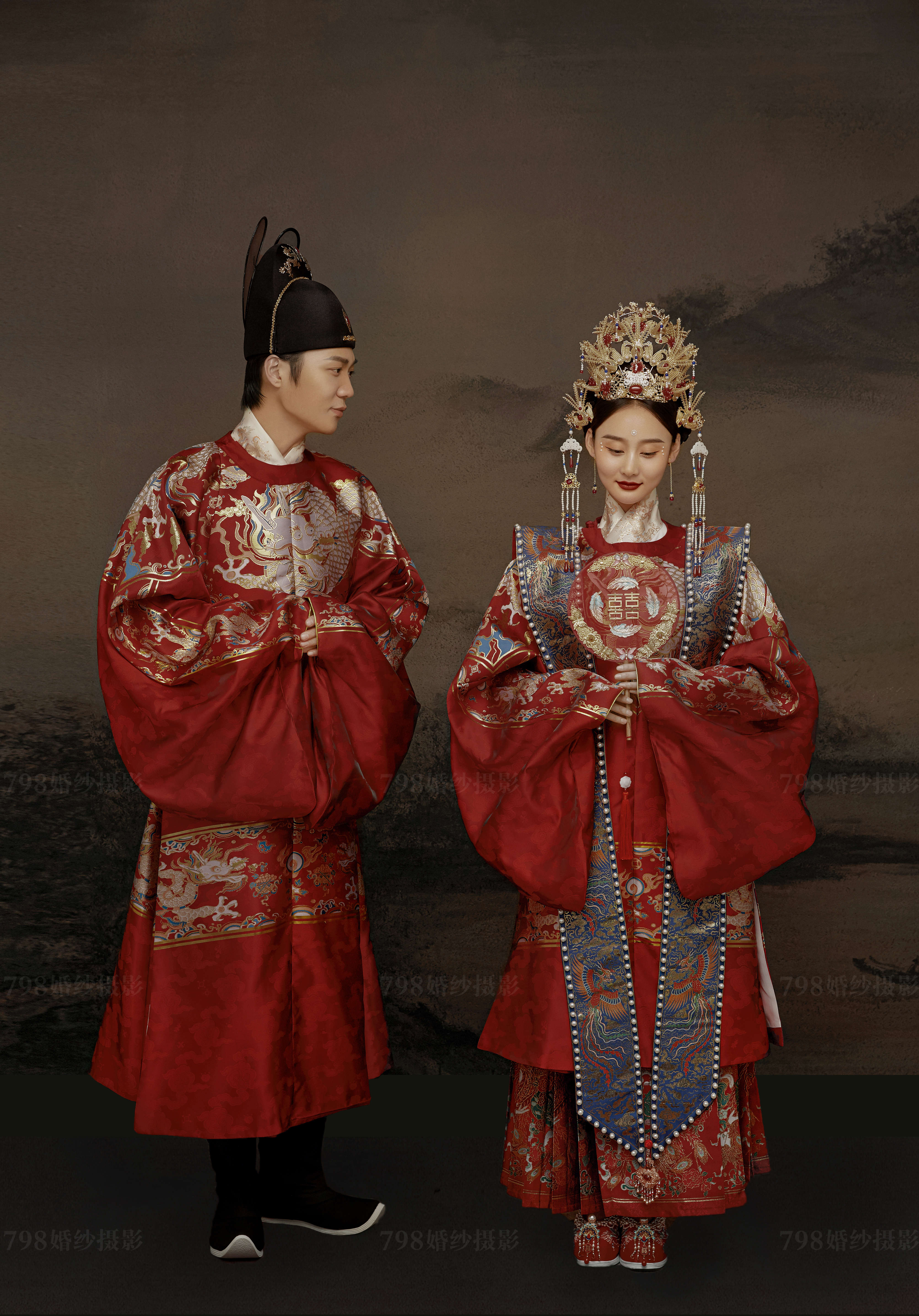 【熱門人氣】經(jīng)典國潮|鳳冠霞帔|內(nèi)外景拍攝