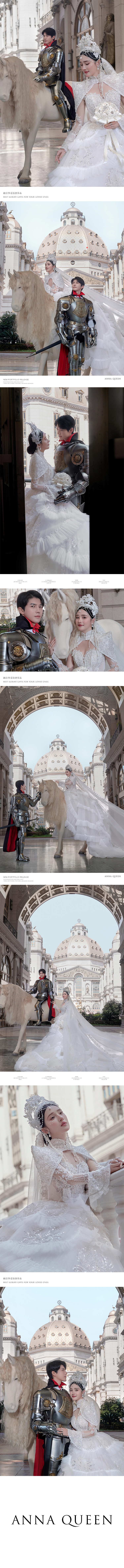 欧式古堡·公主与骑士｜创意重磅婚纱照