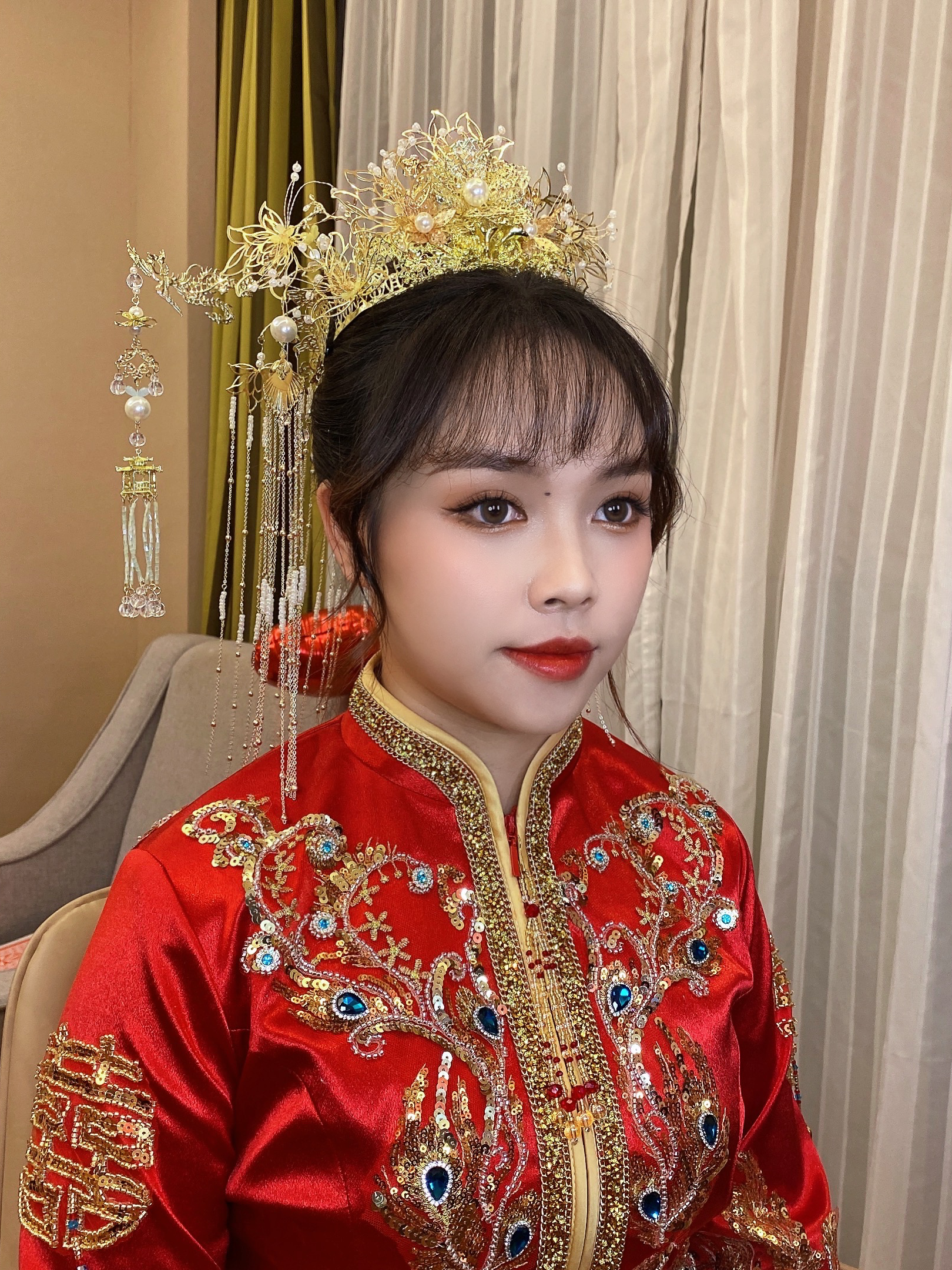 揭阳新娘上门化妆造型  过门妆