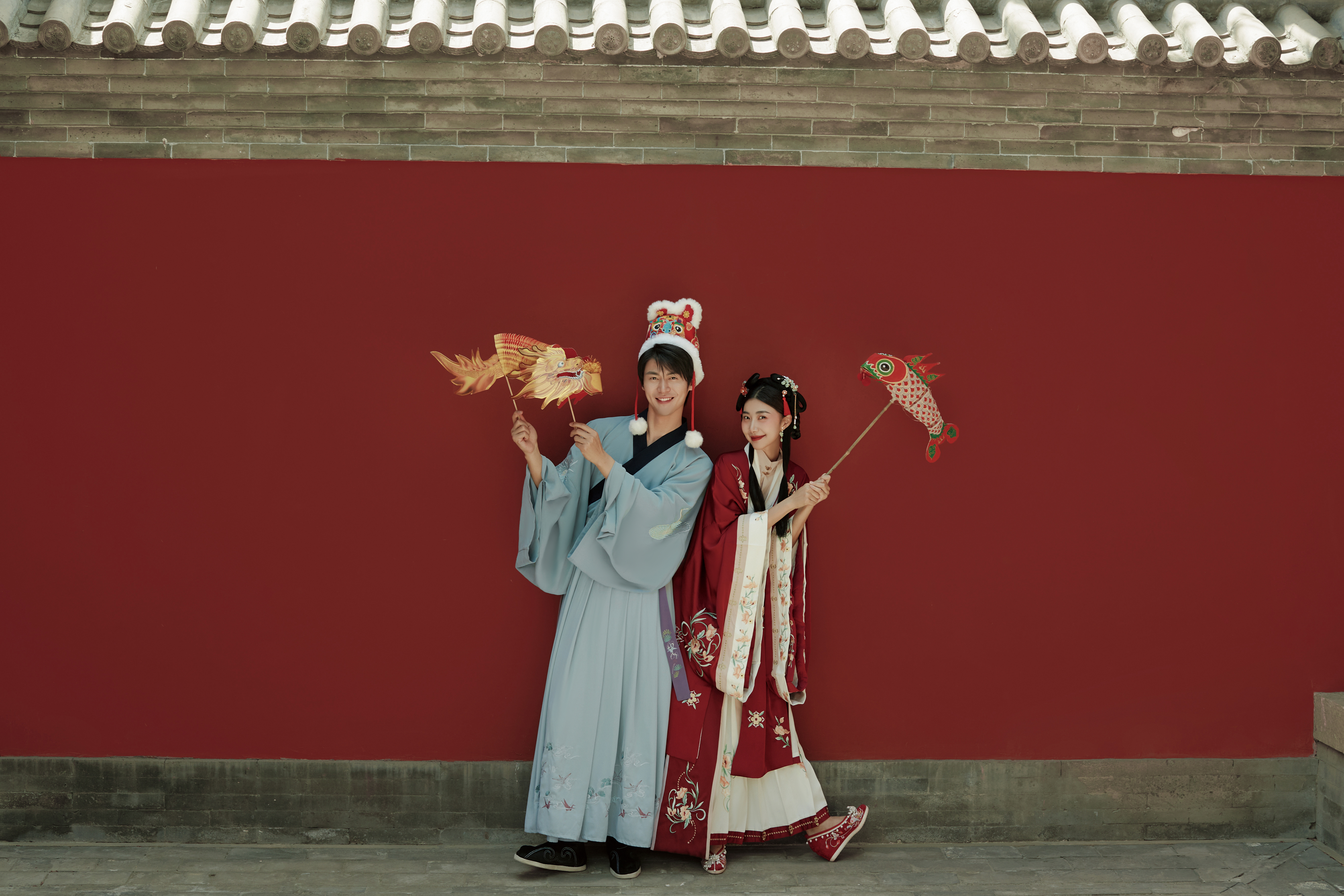 ☆【宋制漢服】宮墻俏皮感婚照