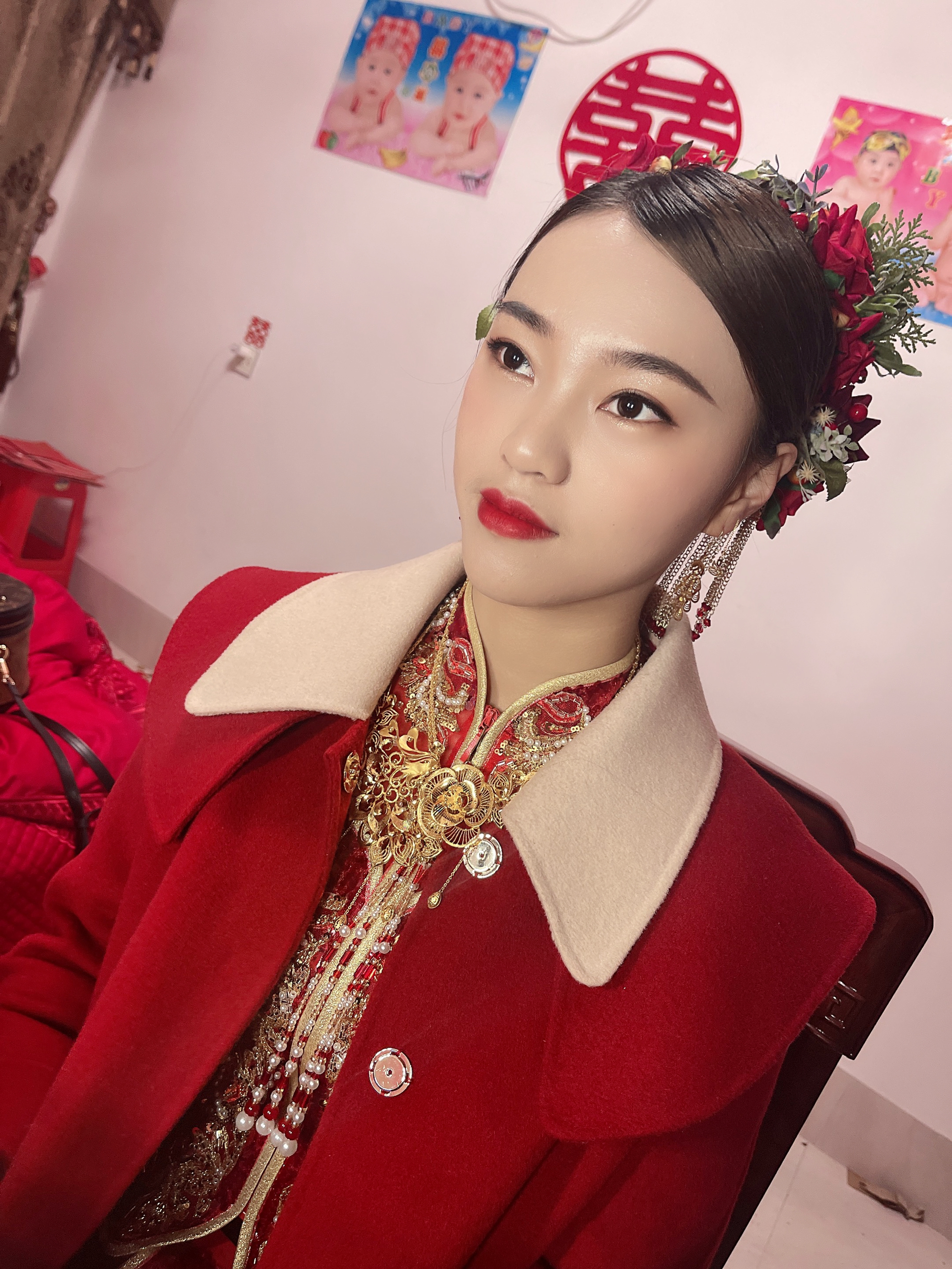 【花嫁】首席档全天跟妆回门妆3造 唯美简约妆容
