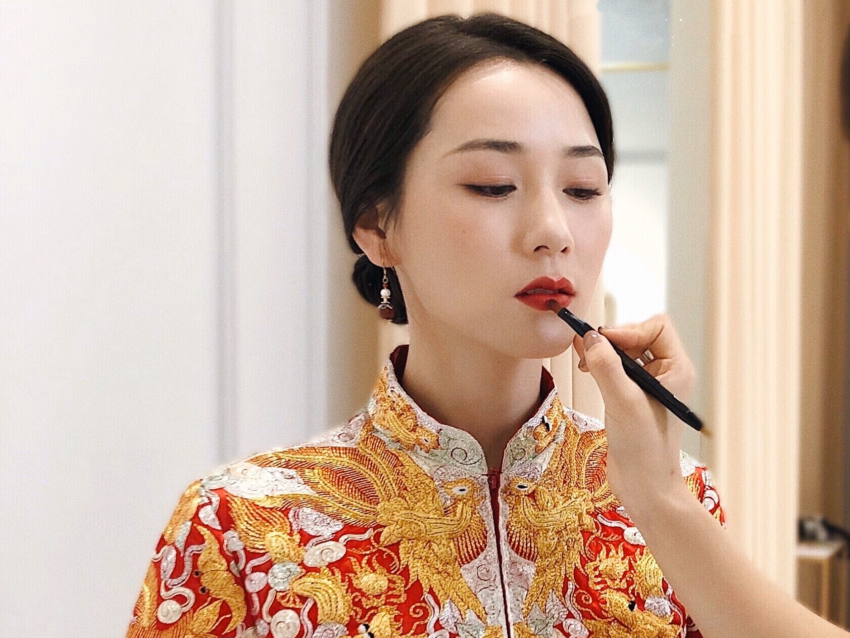 重庆资深化妆师婚礼全程婚礼跟妆