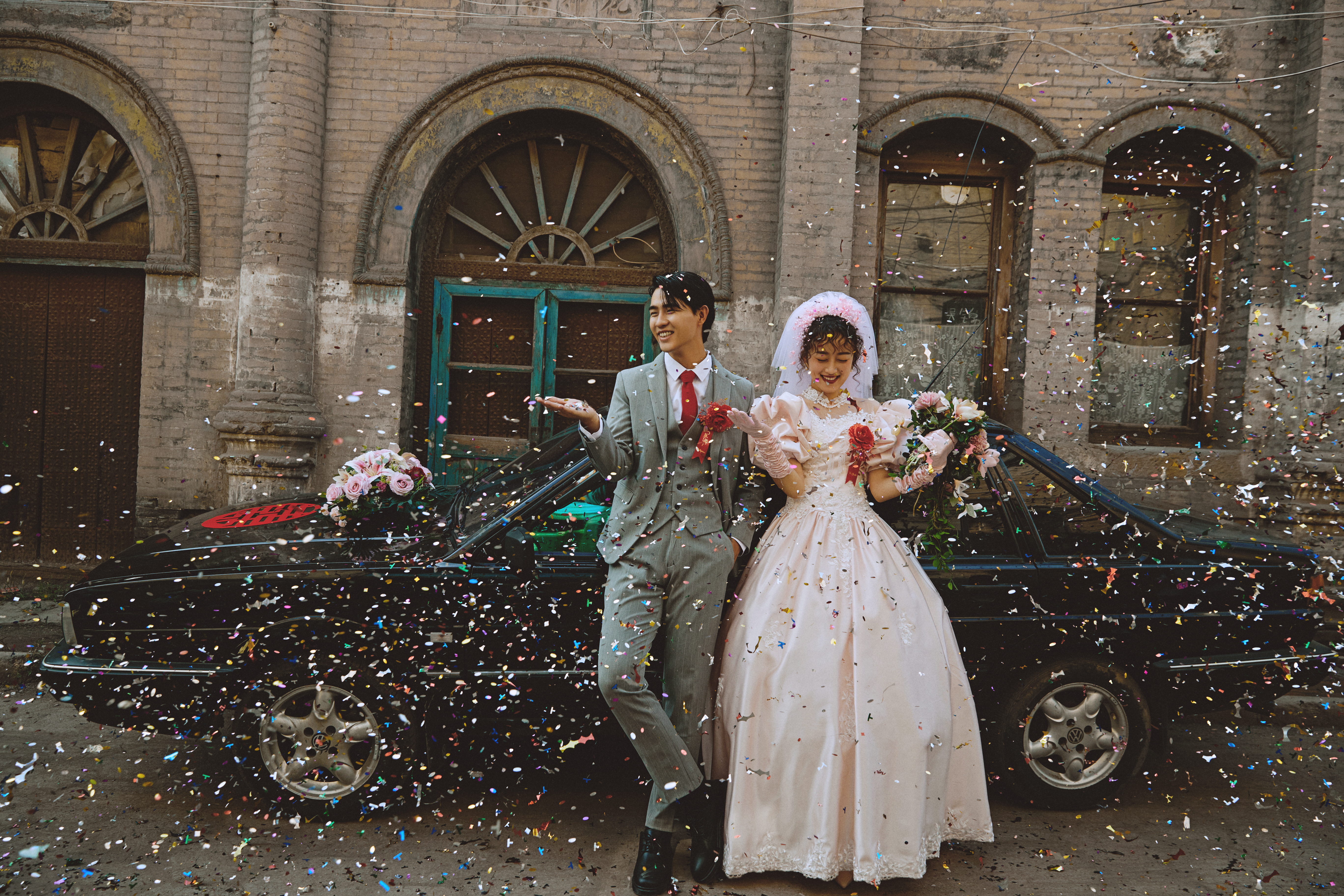 【复古系列】怀旧婚纱照+10服10造+底片全送