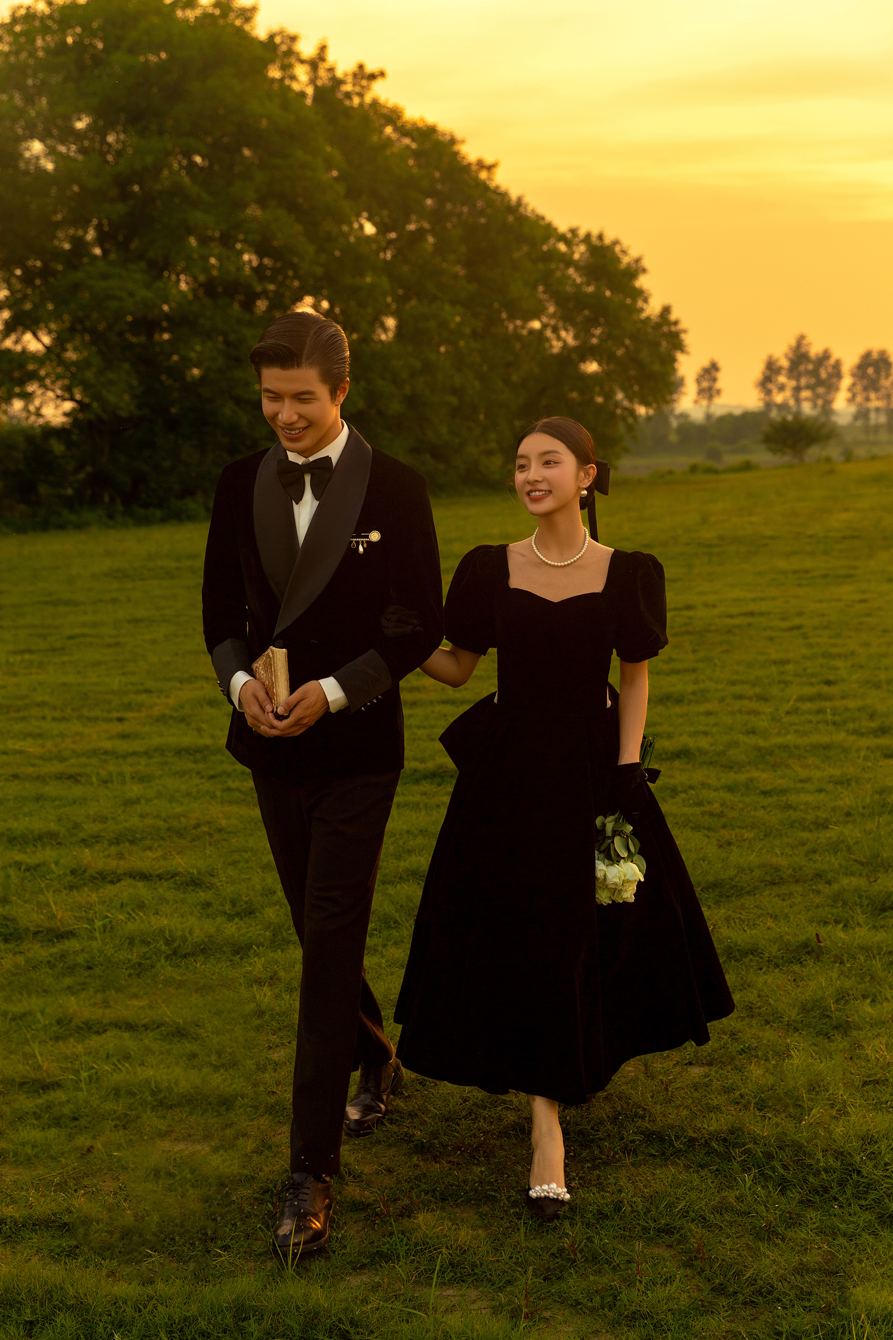 双十一特惠 · 落日光影草坪婚纱照【革调摄影】