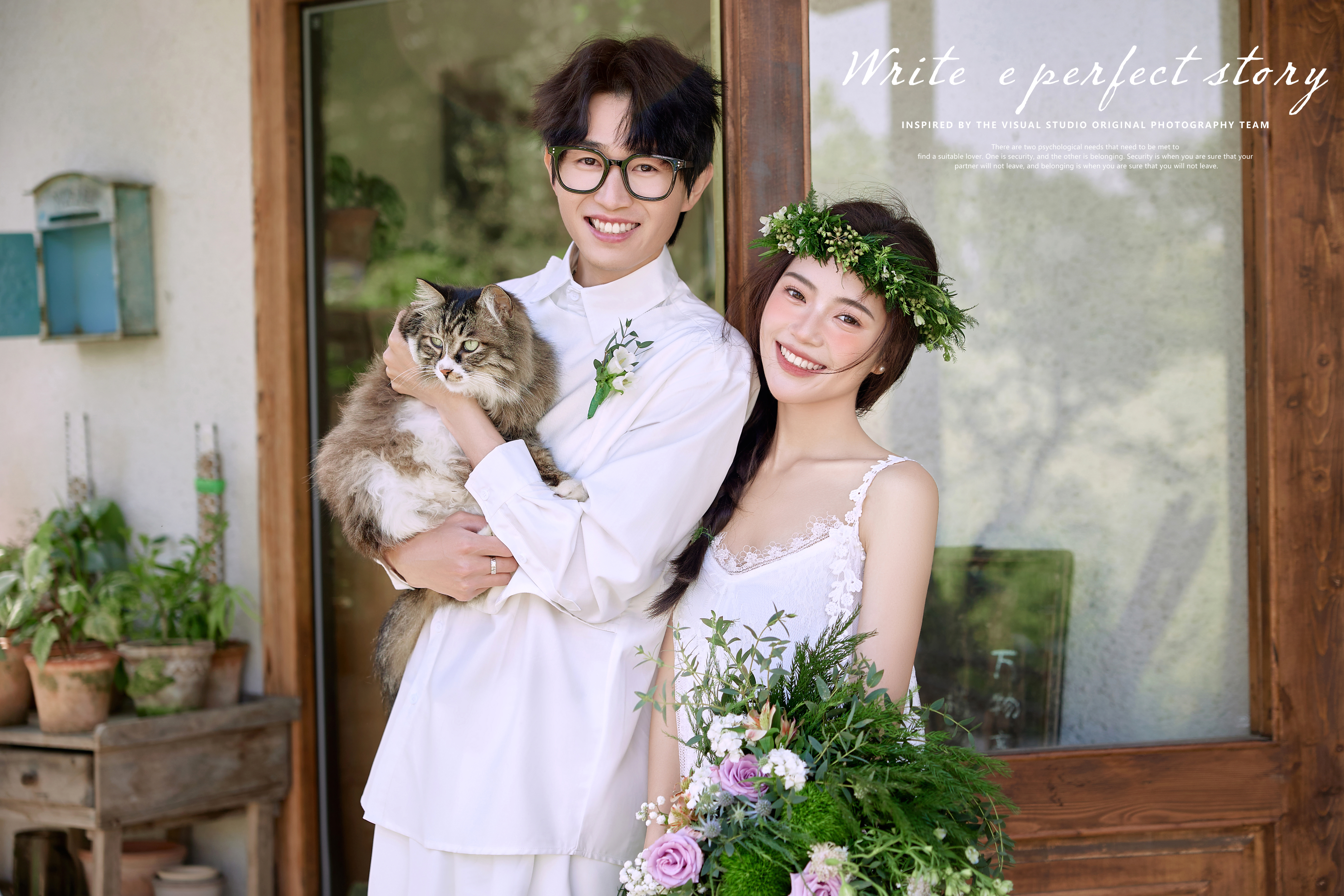 【惊喜套系】个性婚纱照|风格任选|+2内1外