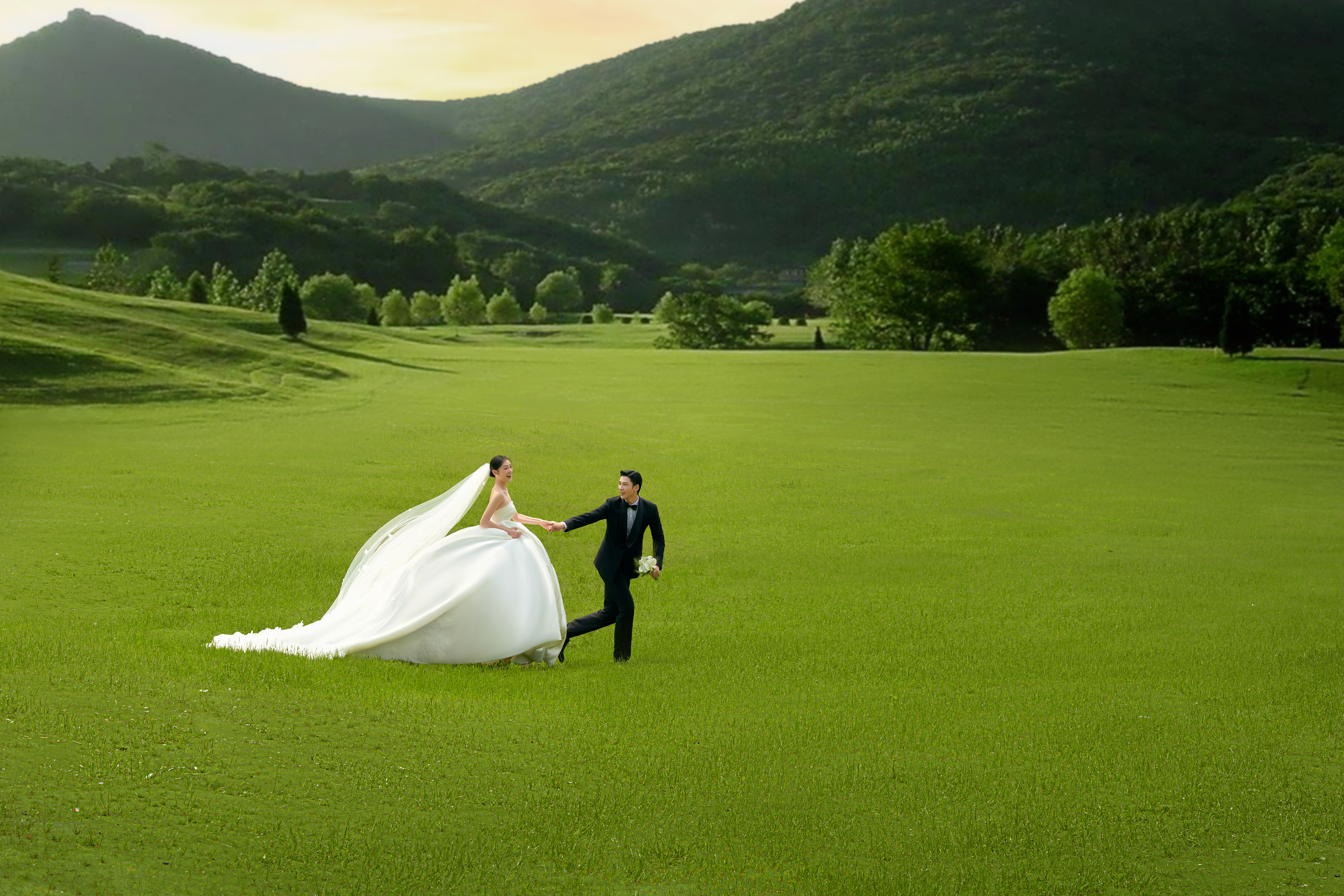 【呼吸森系】纪实草坪| 百万新娘热选婚纱照