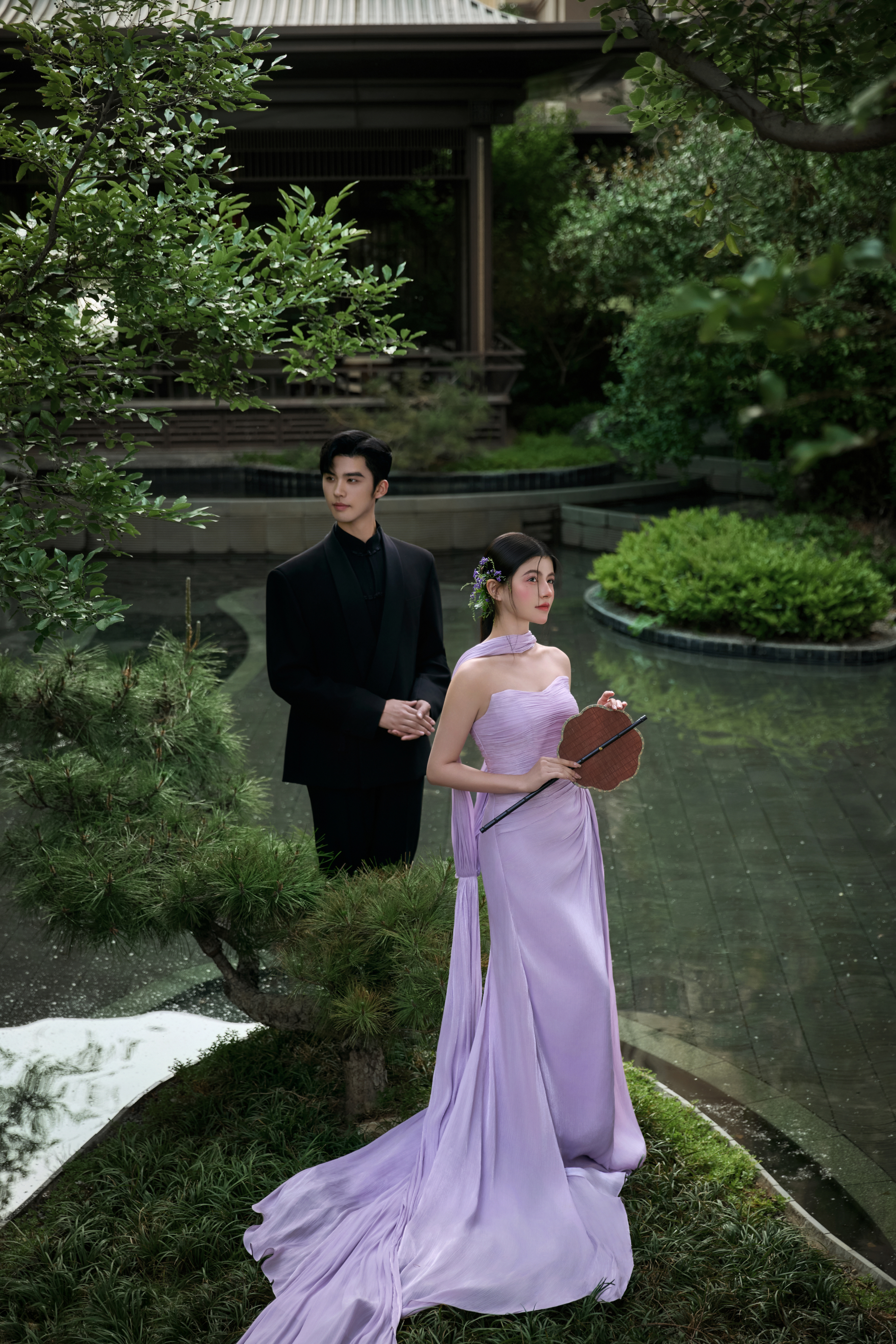 【95后必拍】新世代高定国风婚纱照含8服180张