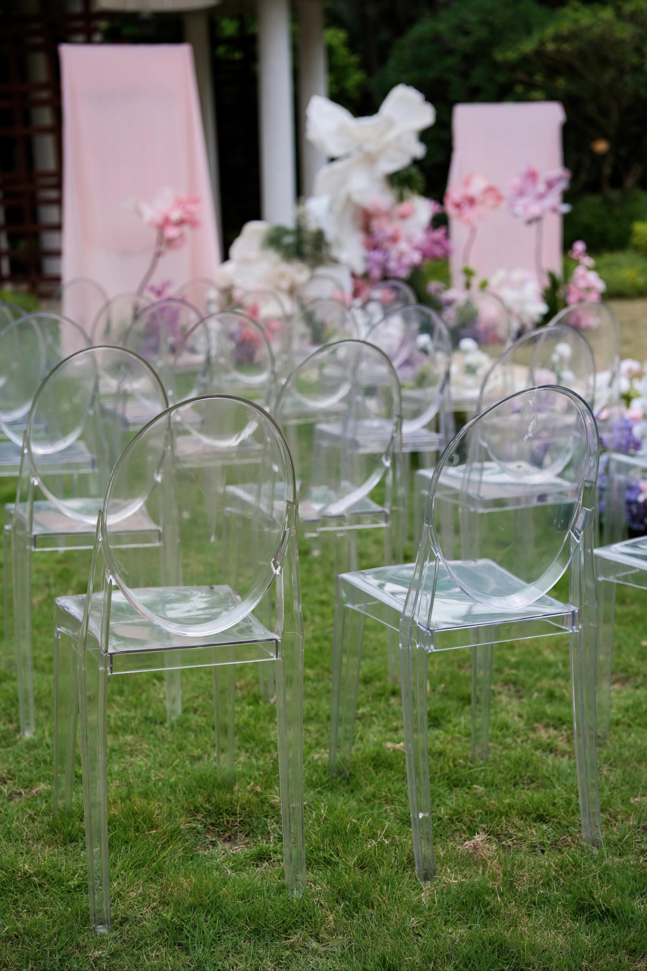 《花影》户外粉紫色婚礼