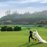 高尔夫+海+爱情故事=你的婚纱照
