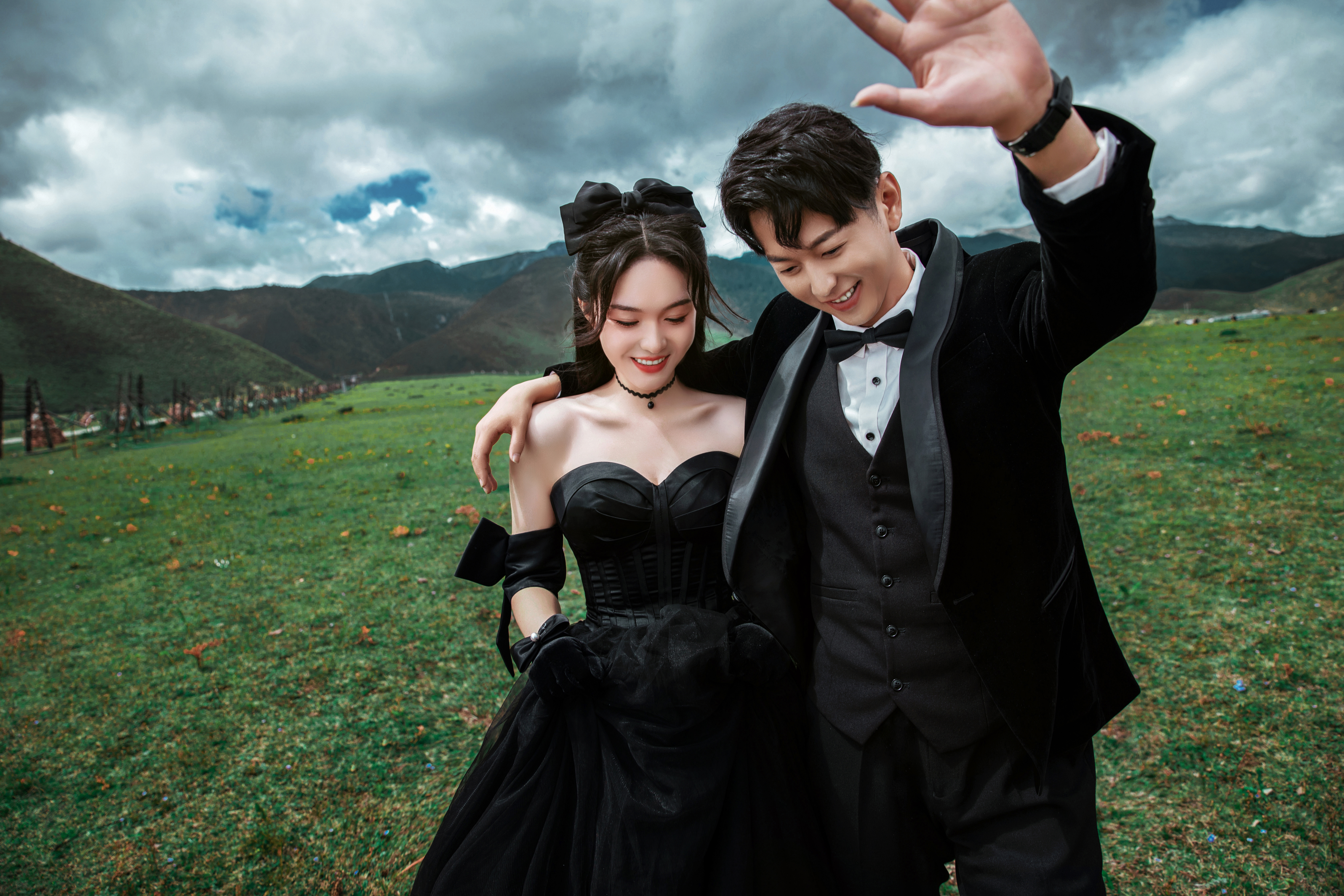 香格里拉旅拍婚紗照 純拍攝套餐 底片全送 無(wú)產(chǎn)品