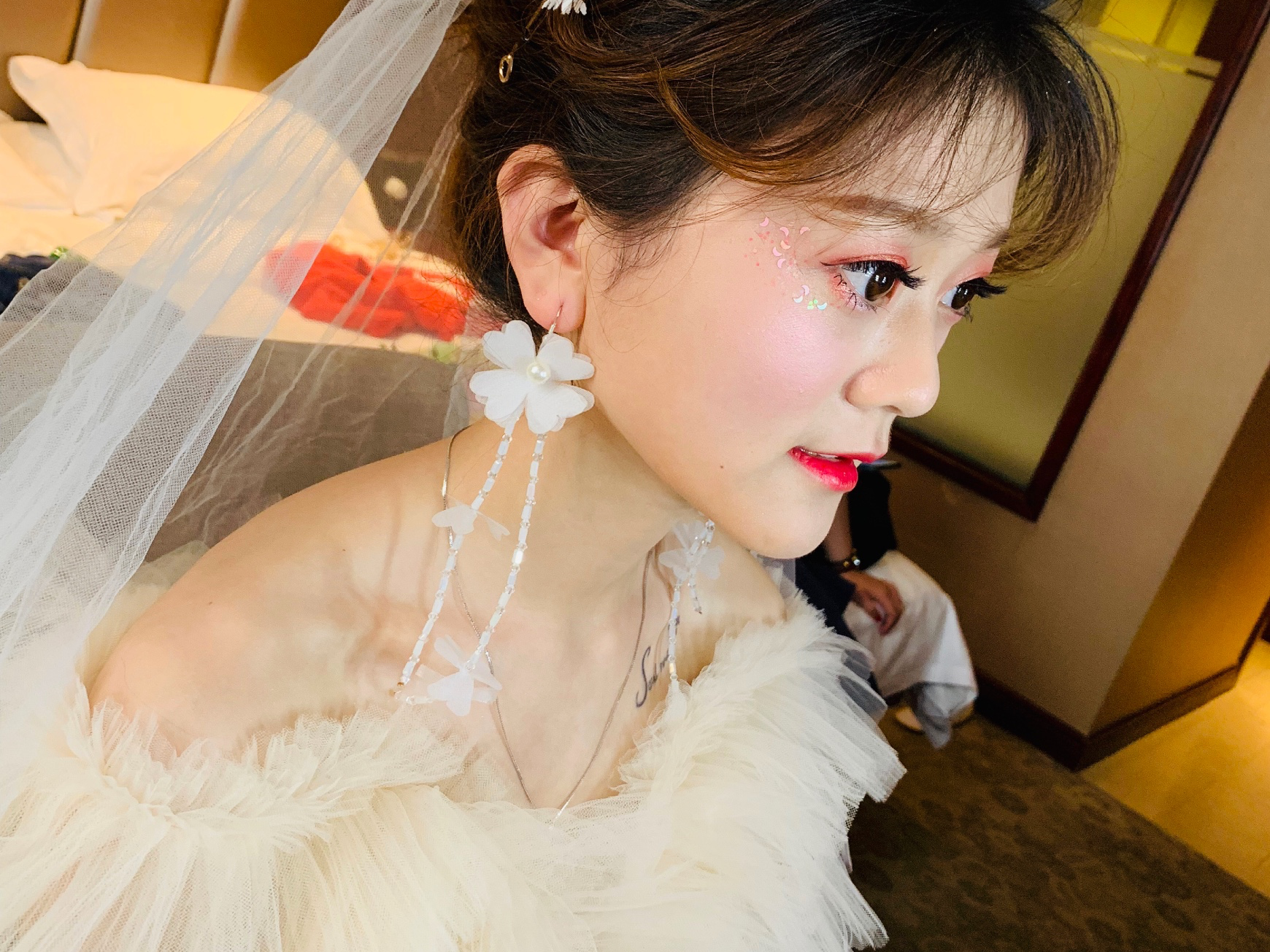 资深韩式新娘全天专业跟妆