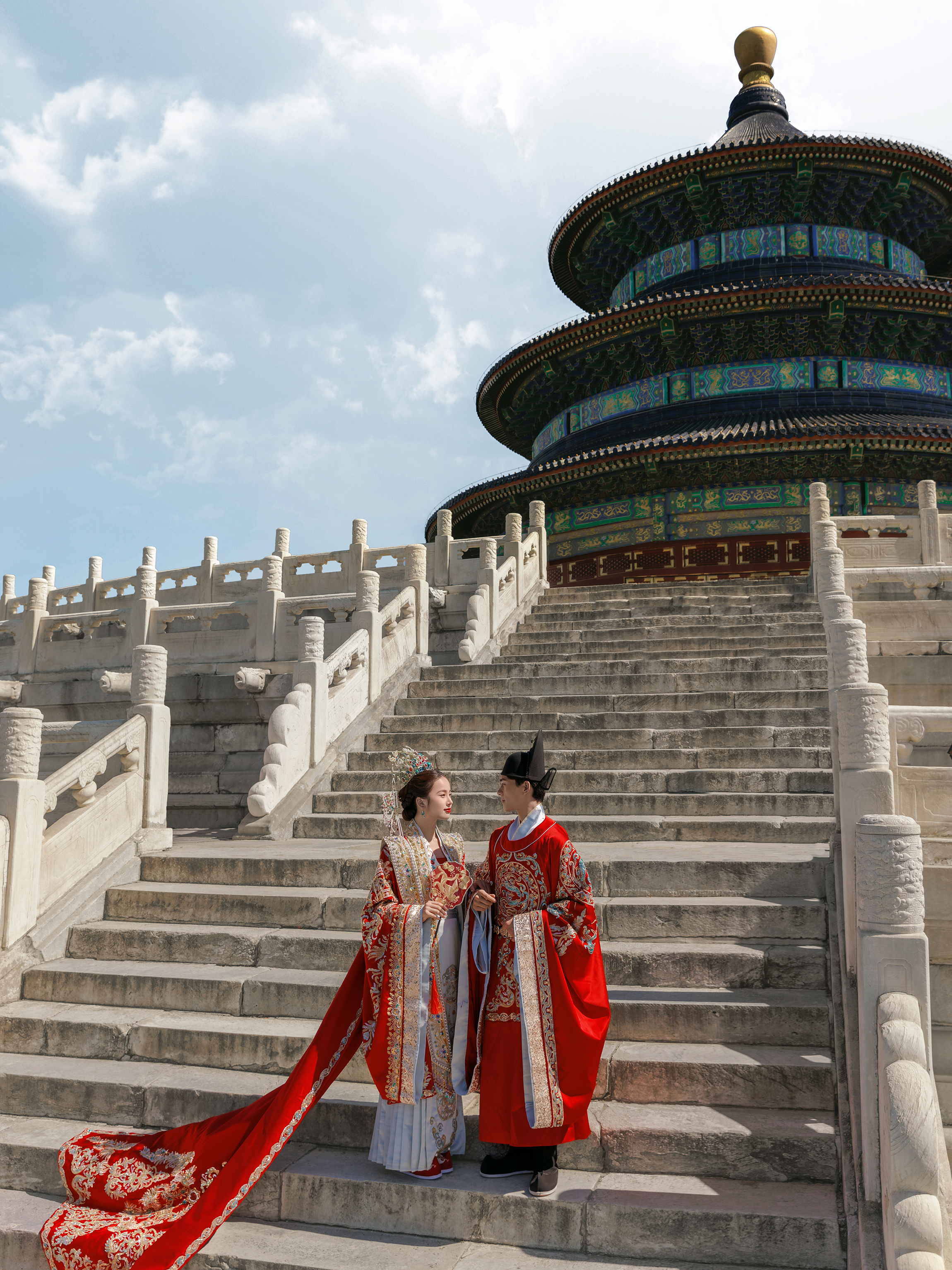 【北京地標建筑】口碑工作室·復古漢服婚紗照 