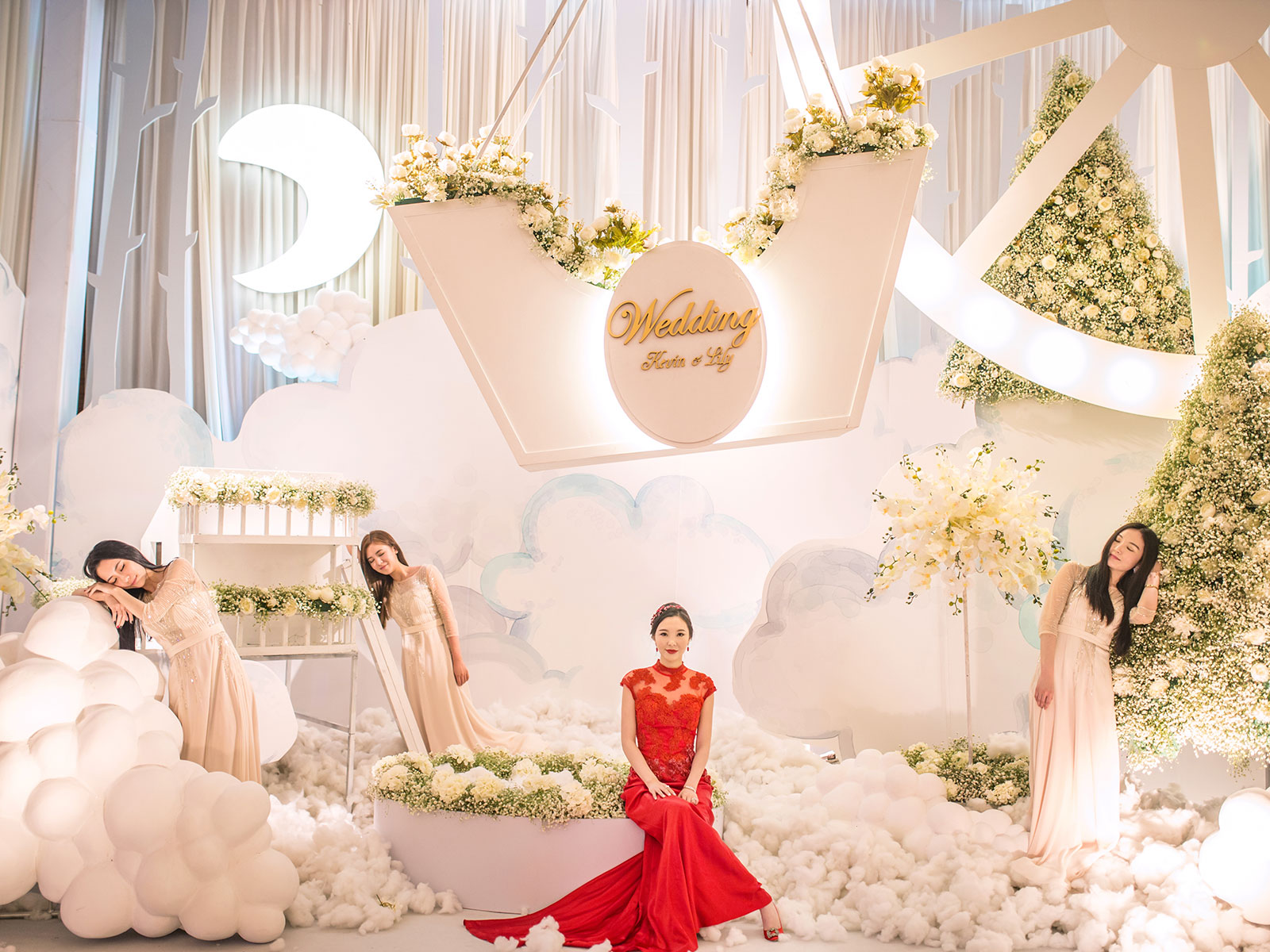 《温柔的白裙：云朵下的童话牧歌》佘山艾美