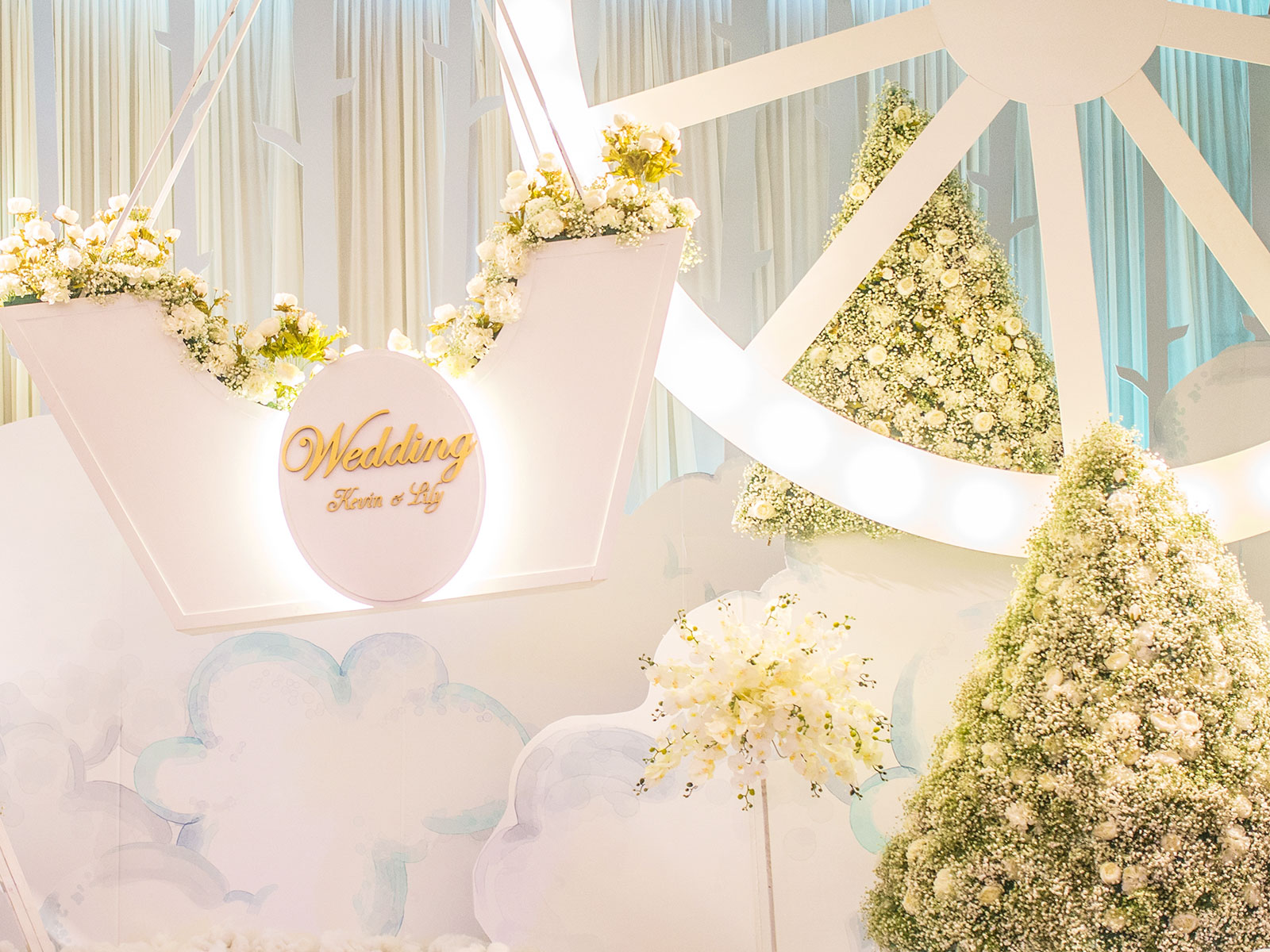 《温柔的白裙：云朵下的童话牧歌》佘山艾美