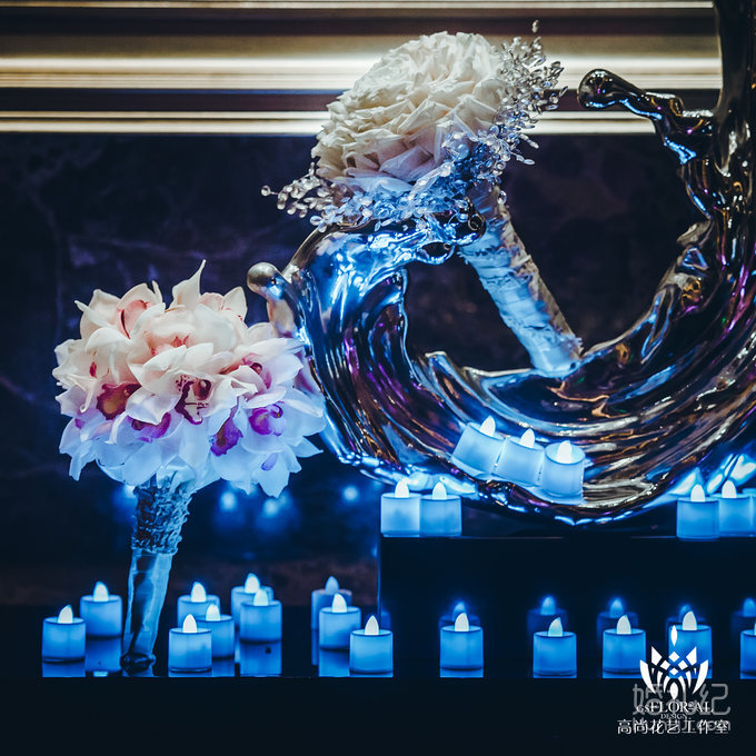 [高尚花艺工作室]冰雪世界