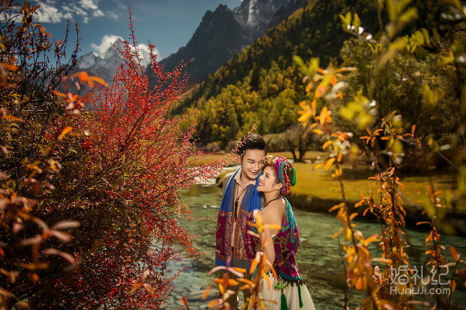 伊甸园的情歌-稻城【V2视觉婚纱摄影】