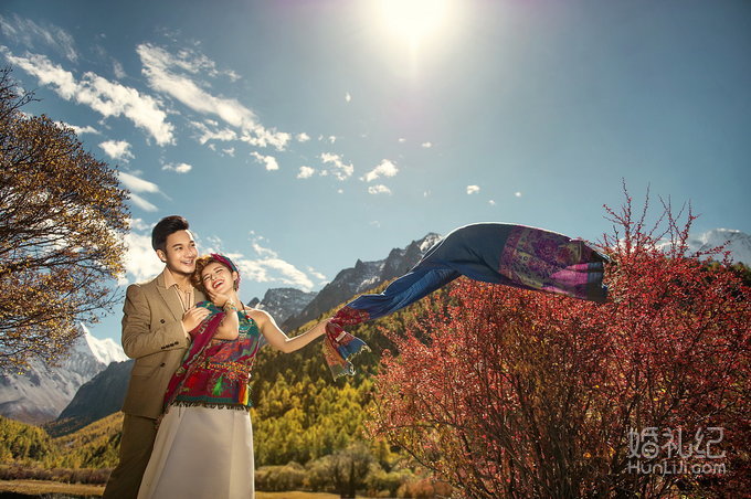 伊甸园的情歌-稻城【V2视觉婚纱摄影】