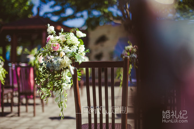 栖湖农场的户外婚礼