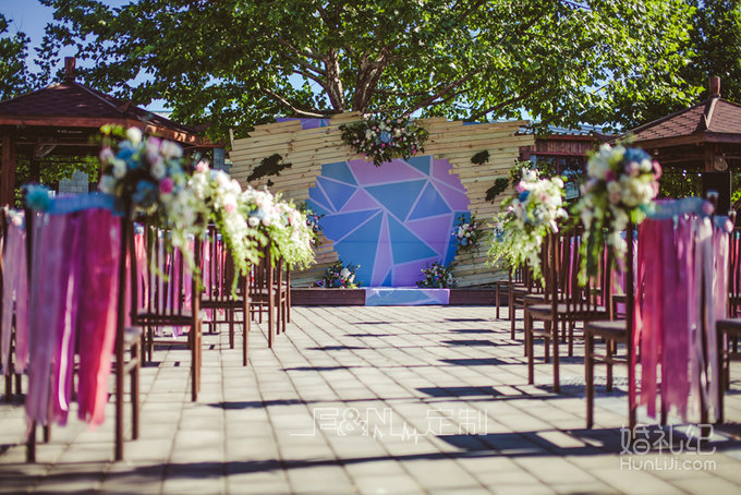 栖湖农场的户外婚礼