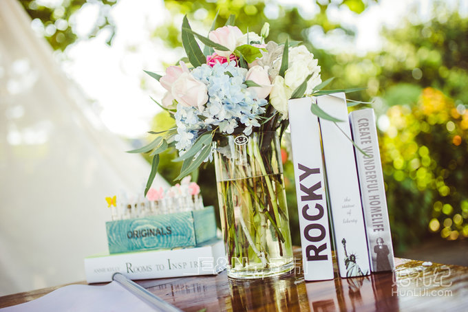 栖湖农场的户外婚礼