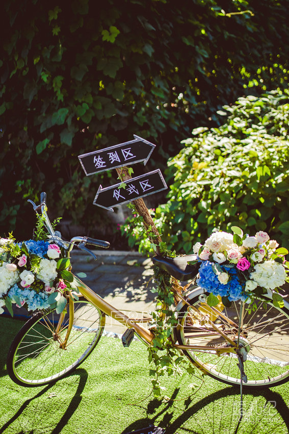 栖湖农场的户外婚礼