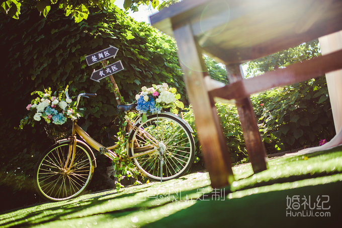 栖湖农场的户外婚礼