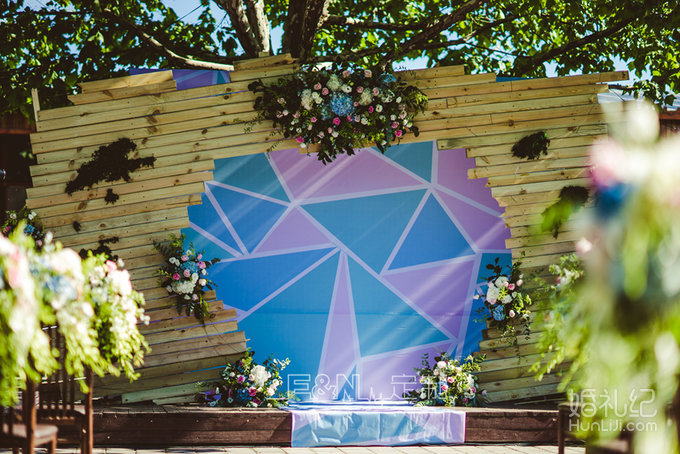 栖湖农场的户外婚礼