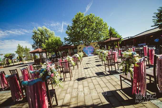 栖湖农场的户外婚礼