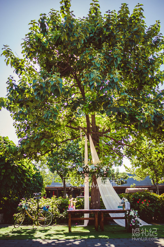 栖湖农场的户外婚礼