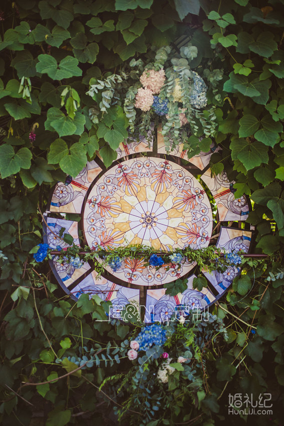 栖湖农场的户外婚礼