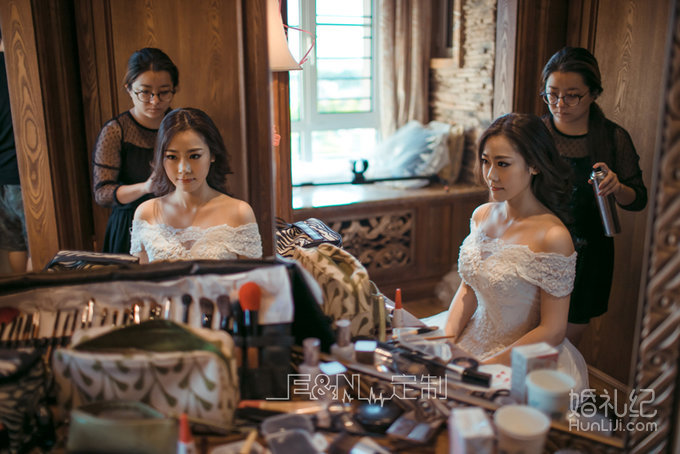 栖湖农场的户外婚礼