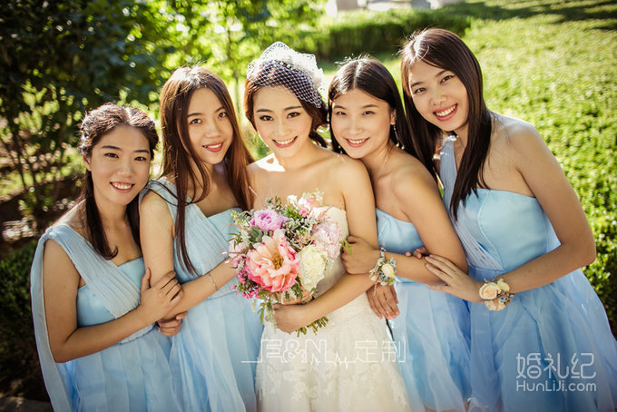 栖湖农场的户外婚礼