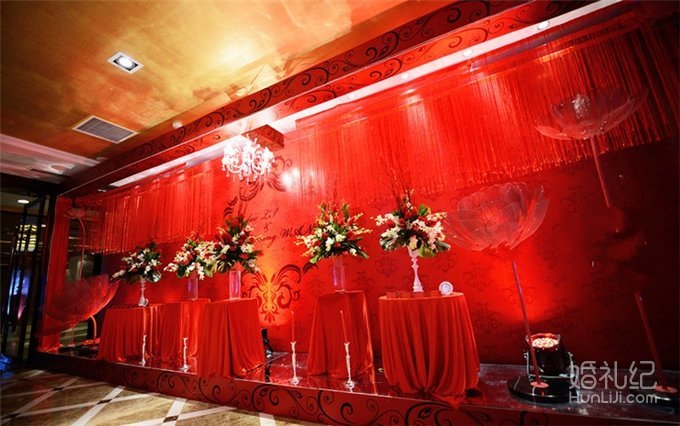 中国红收色系婚礼