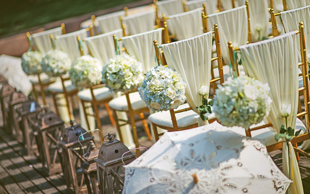 花記行简约古典白绿色婚礼