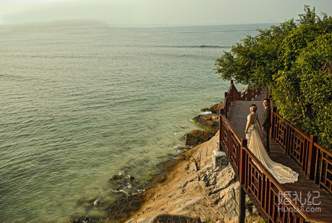 蜈支洲岛浪漫拍摄