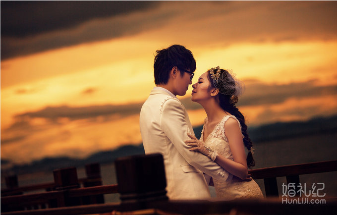 蜈支洲岛浪漫拍摄