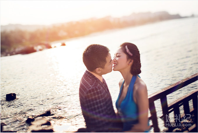 蜈支洲岛浪漫拍摄