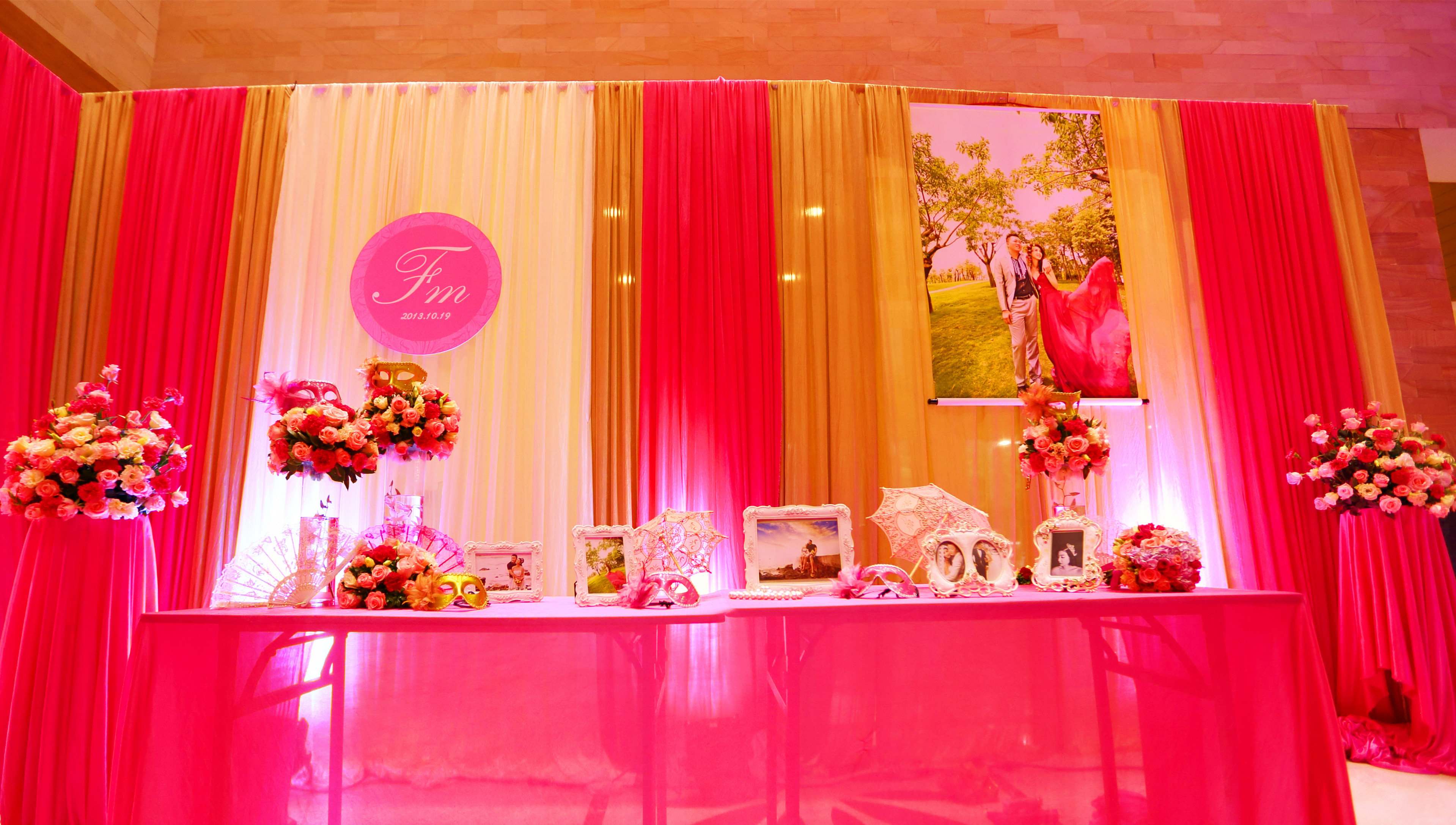 玫红系<The Rose Wedding>简约式