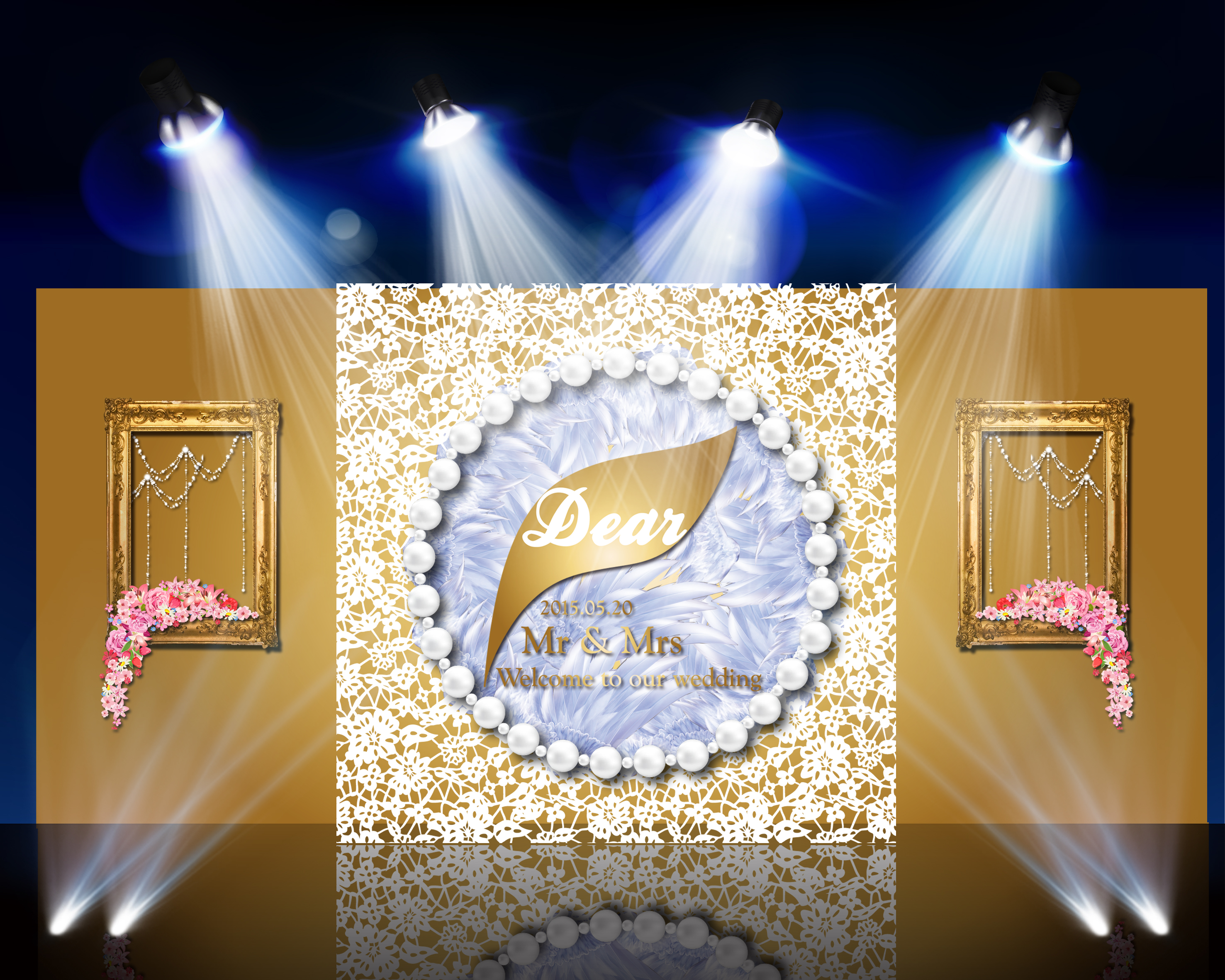 white wings 金色 白色