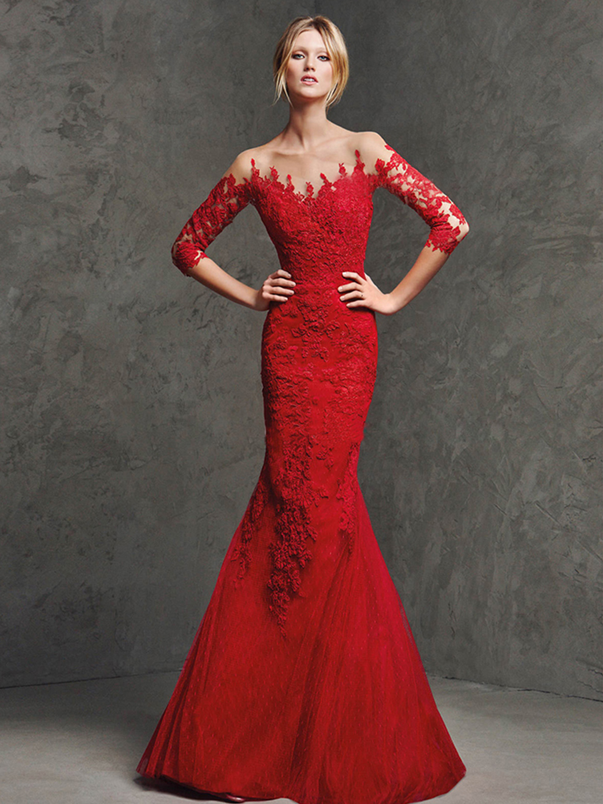 【艾斯婚纱】婚礼超大气礼服