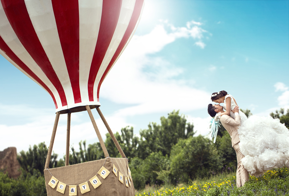 青岛左岸风尚原创作品展示—爱情热气球