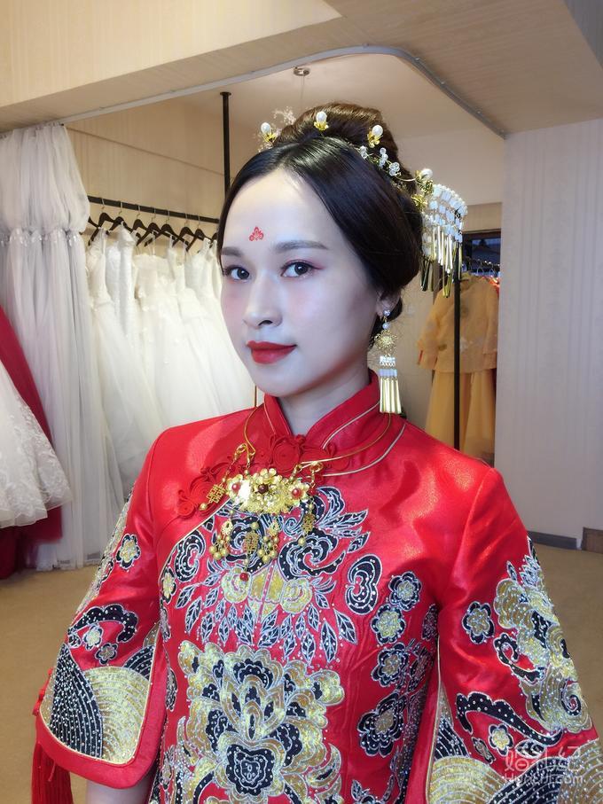 高級化妝師全天跟妝 中式新娘禮服 婚紗 敬酒服